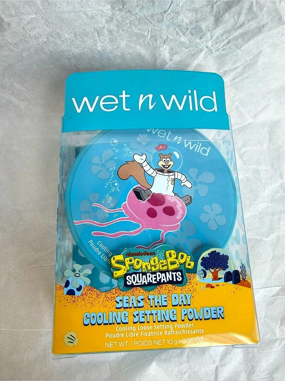 NEW Wet n Wild x SpongeBob SquarePants Seas The Day Cooling Setting Powder